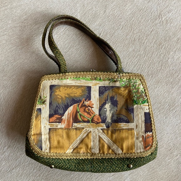 Lily Bet Handbags - Lily Bet vintage equestrian aka horse purse